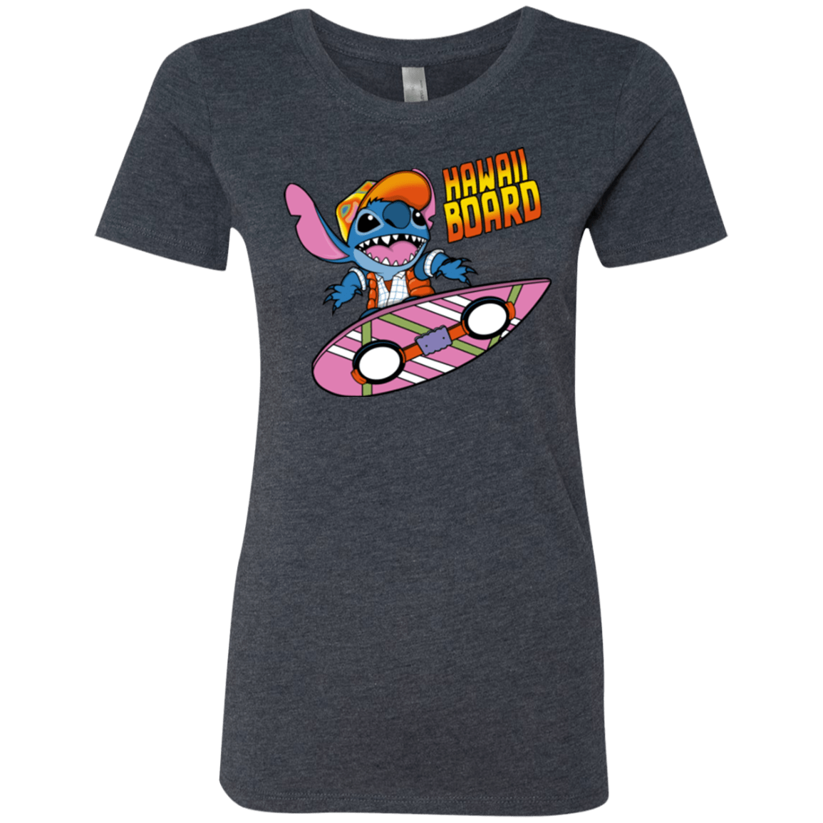 T-Shirts Vintage Navy / Small Hawaii Board Women's Triblend T-Shirt