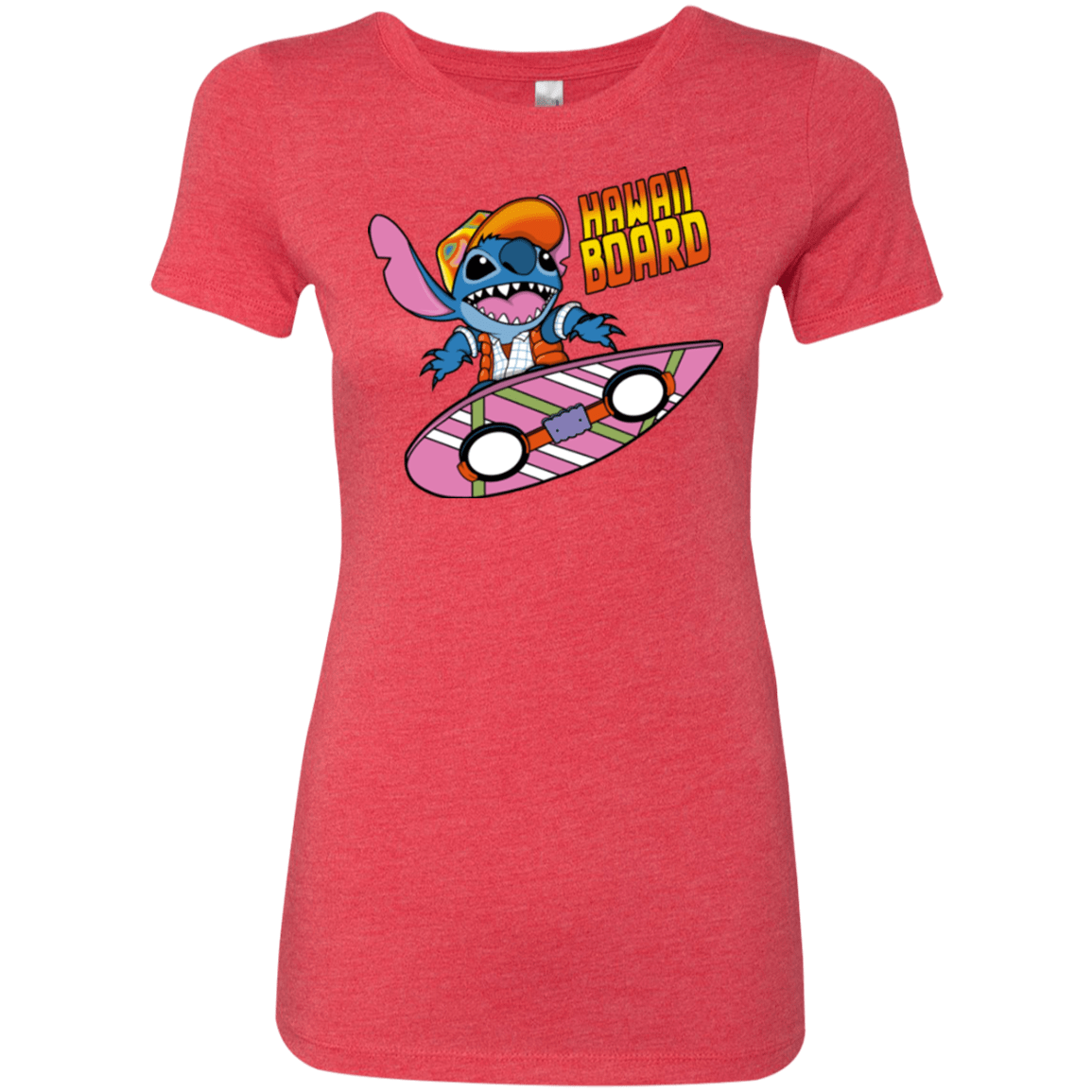 T-Shirts Vintage Red / Small Hawaii Board Women's Triblend T-Shirt