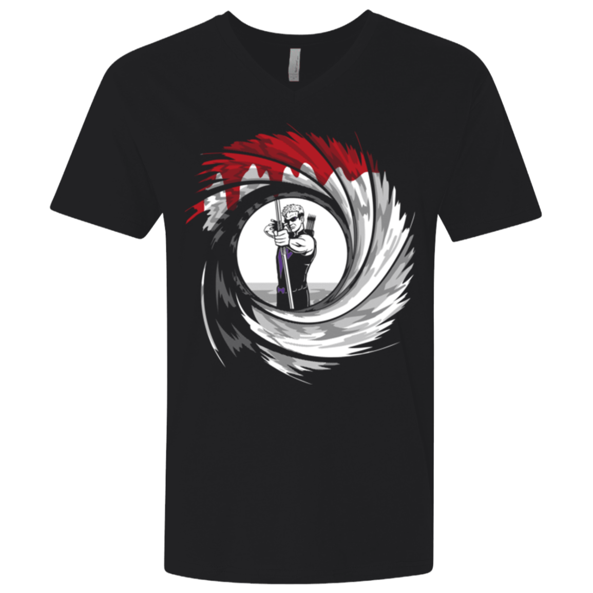 T-Shirts Black / X-Small Hawk Shot Men's Premium V-Neck