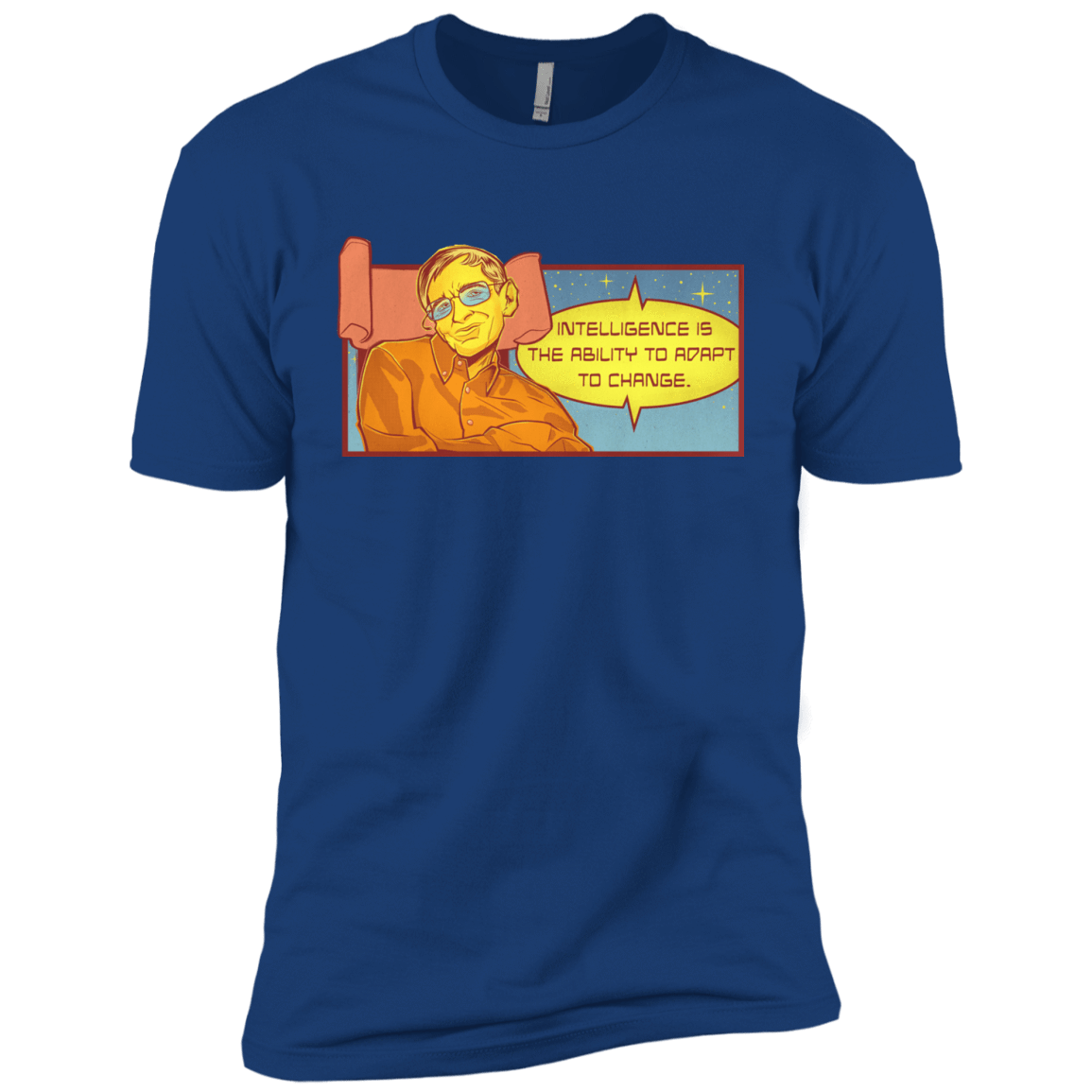 T-Shirts Royal / YXS HAWKING intelligance Boys Premium T-Shirt