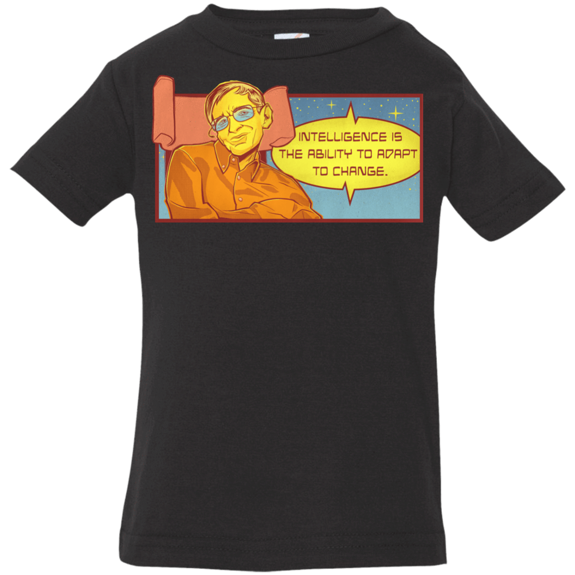 T-Shirts Black / 6 Months HAWKING intelligance Infant Premium T-Shirt