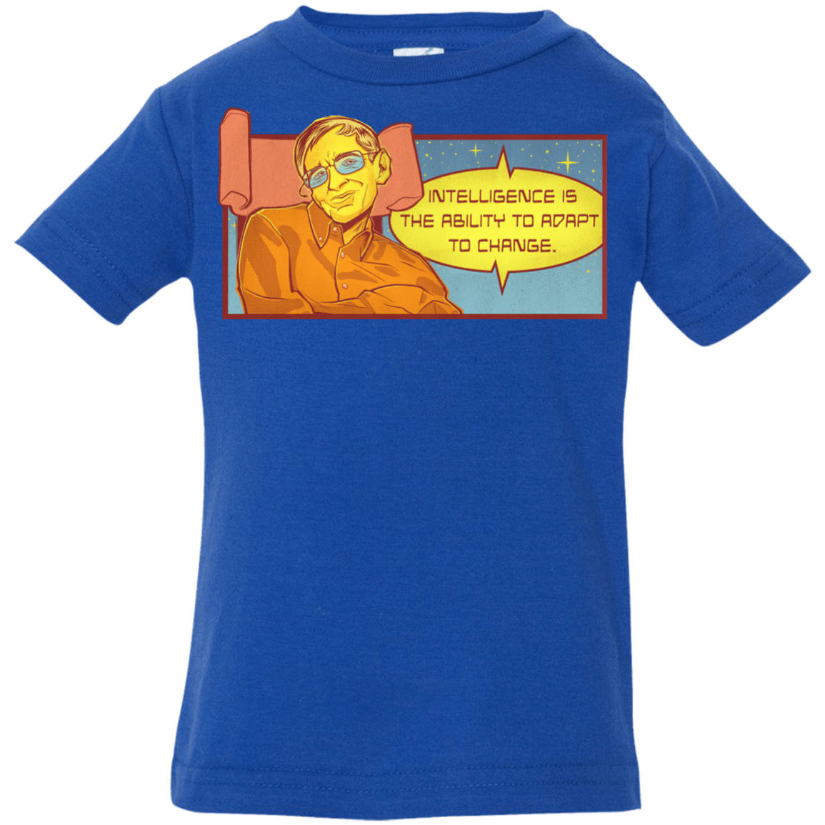 T-Shirts Royal / 6 Months HAWKING intelligance Infant Premium T-Shirt