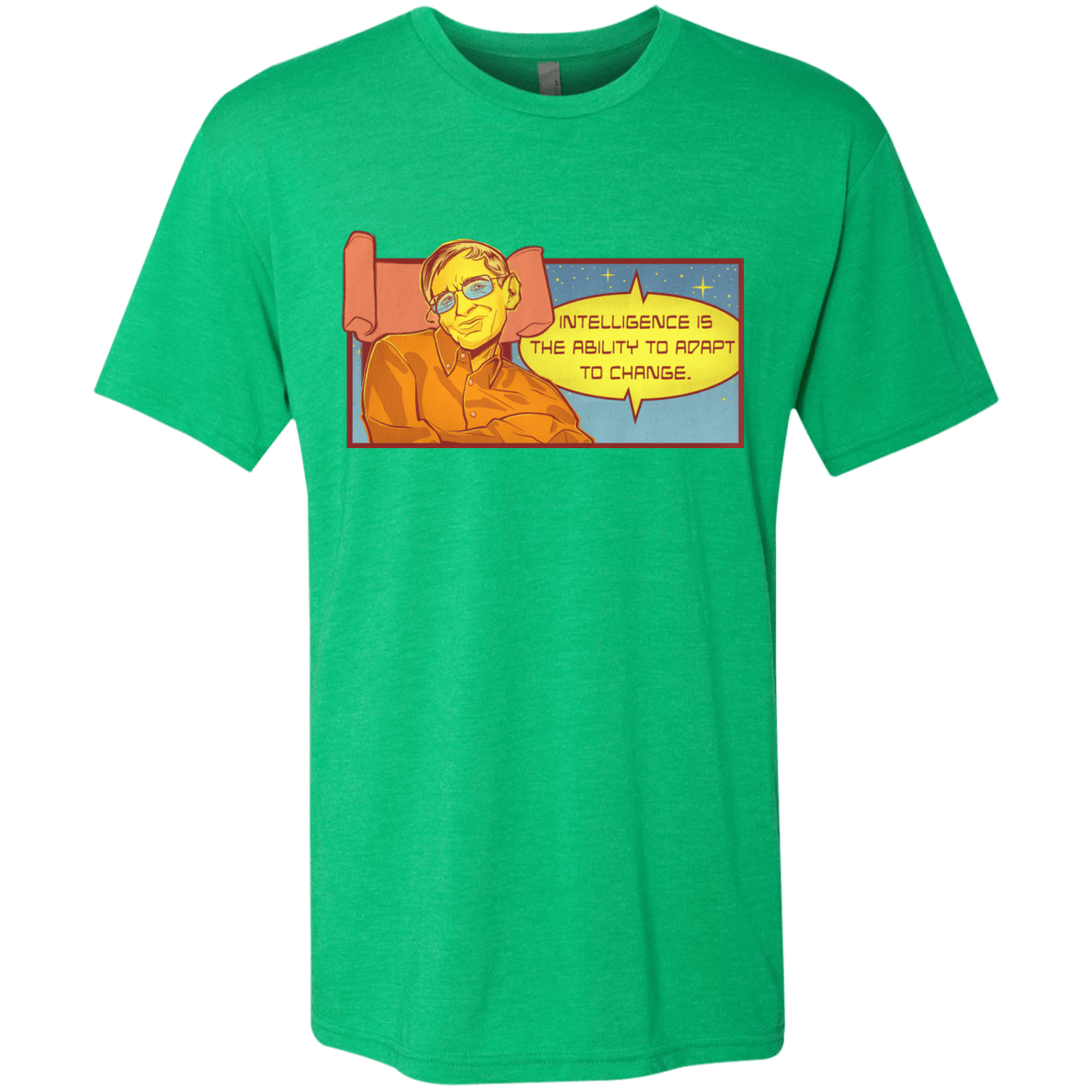 T-Shirts Envy / S HAWKING intelligance Men's Triblend T-Shirt