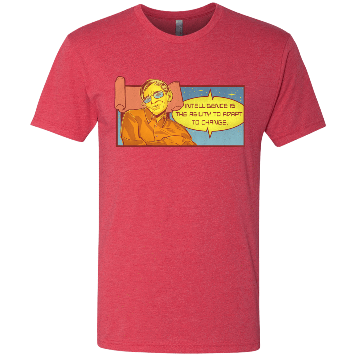 T-Shirts Vintage Red / S HAWKING intelligance Men's Triblend T-Shirt