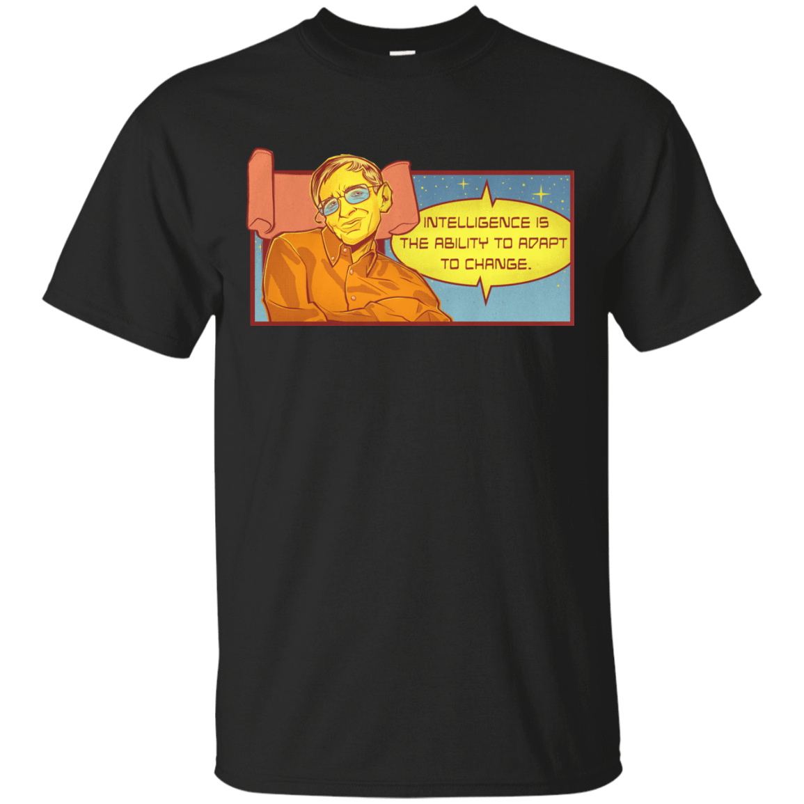 T-Shirts Black / S HAWKING intelligance T-Shirt