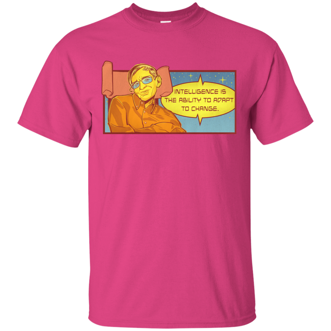 T-Shirts Heliconia / S HAWKING intelligance T-Shirt