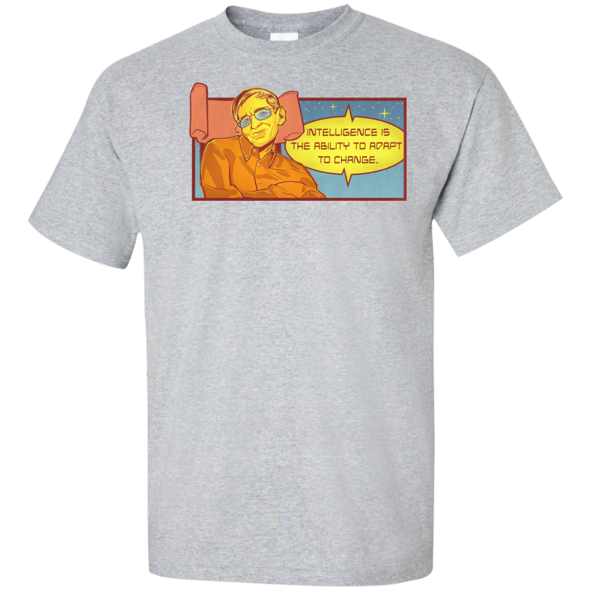 T-Shirts Sport Grey / XLT HAWKING intelligance Tall T-Shirt