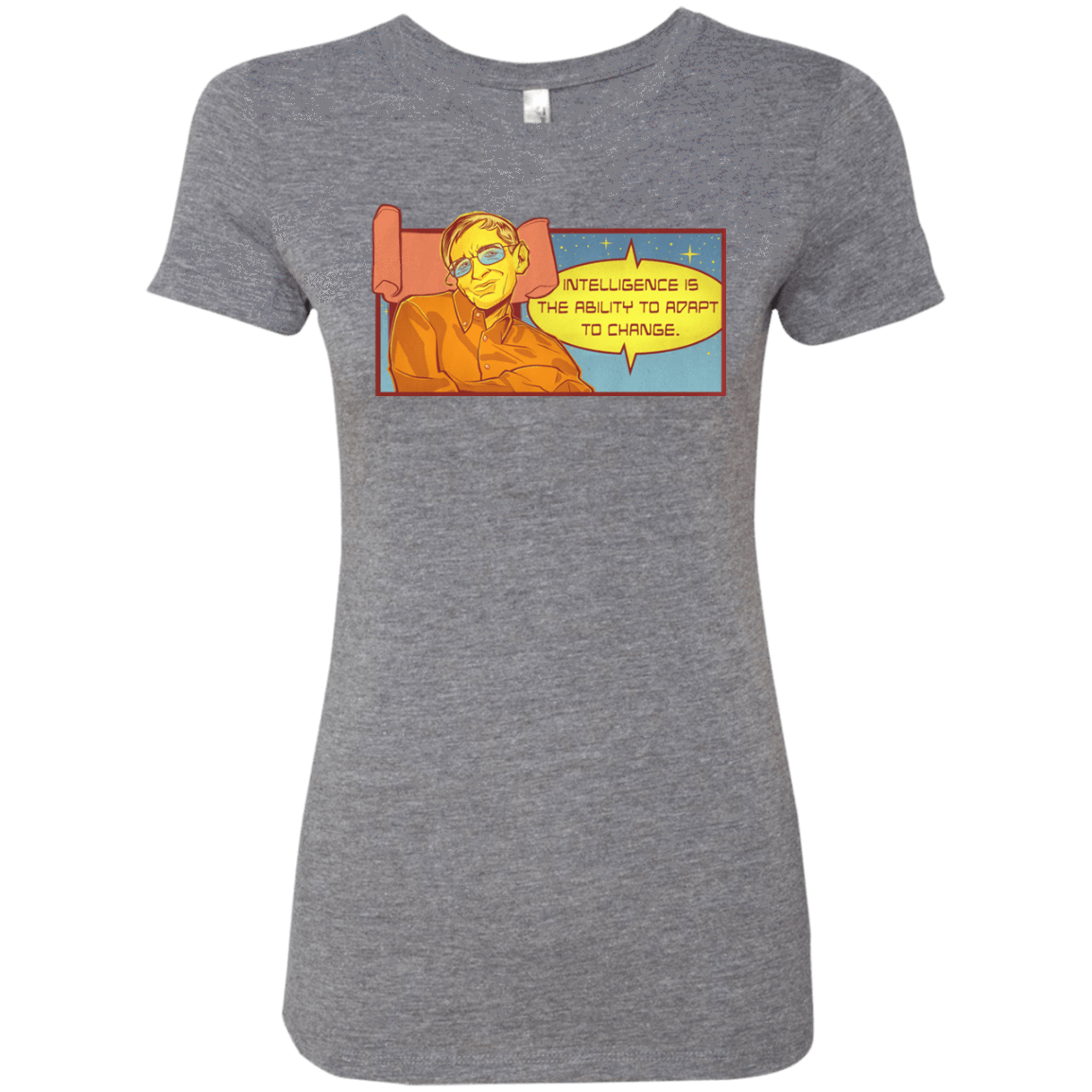 T-Shirts Premium Heather / S HAWKING intelligance Women's Triblend T-Shirt