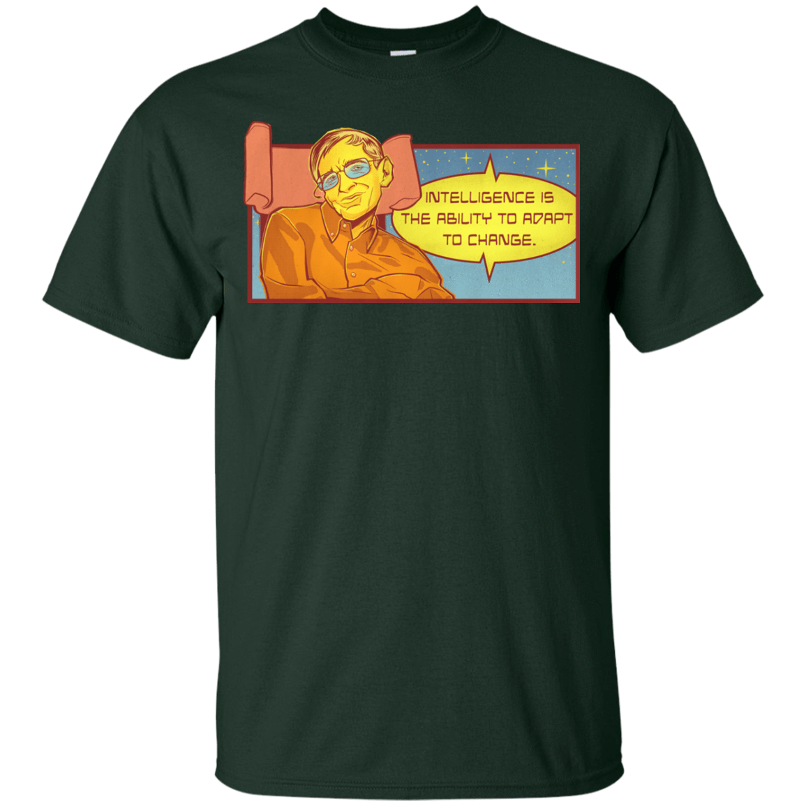 T-Shirts Forest / YXS HAWKING intelligance Youth T-Shirt