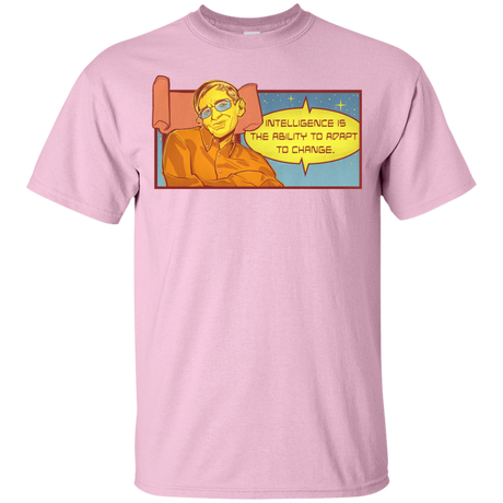 T-Shirts Light Pink / YXS HAWKING intelligance Youth T-Shirt