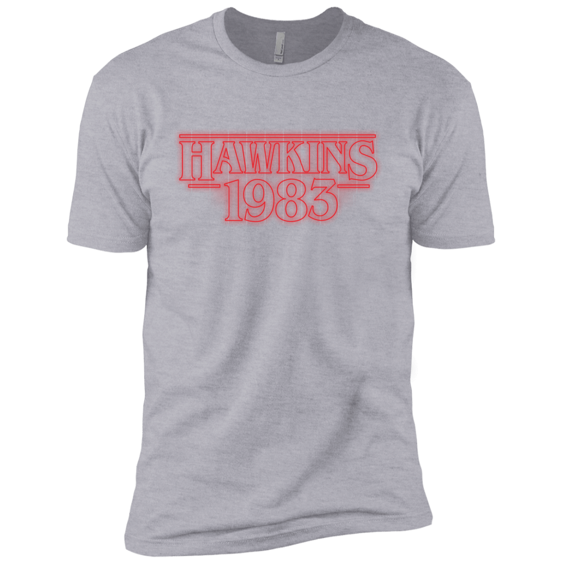 T-Shirts Heather Grey / YXS Hawkins 83 Boys Premium T-Shirt