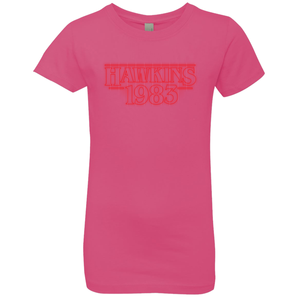 T-Shirts Hot Pink / YXS Hawkins 83 Girls Premium T-Shirt