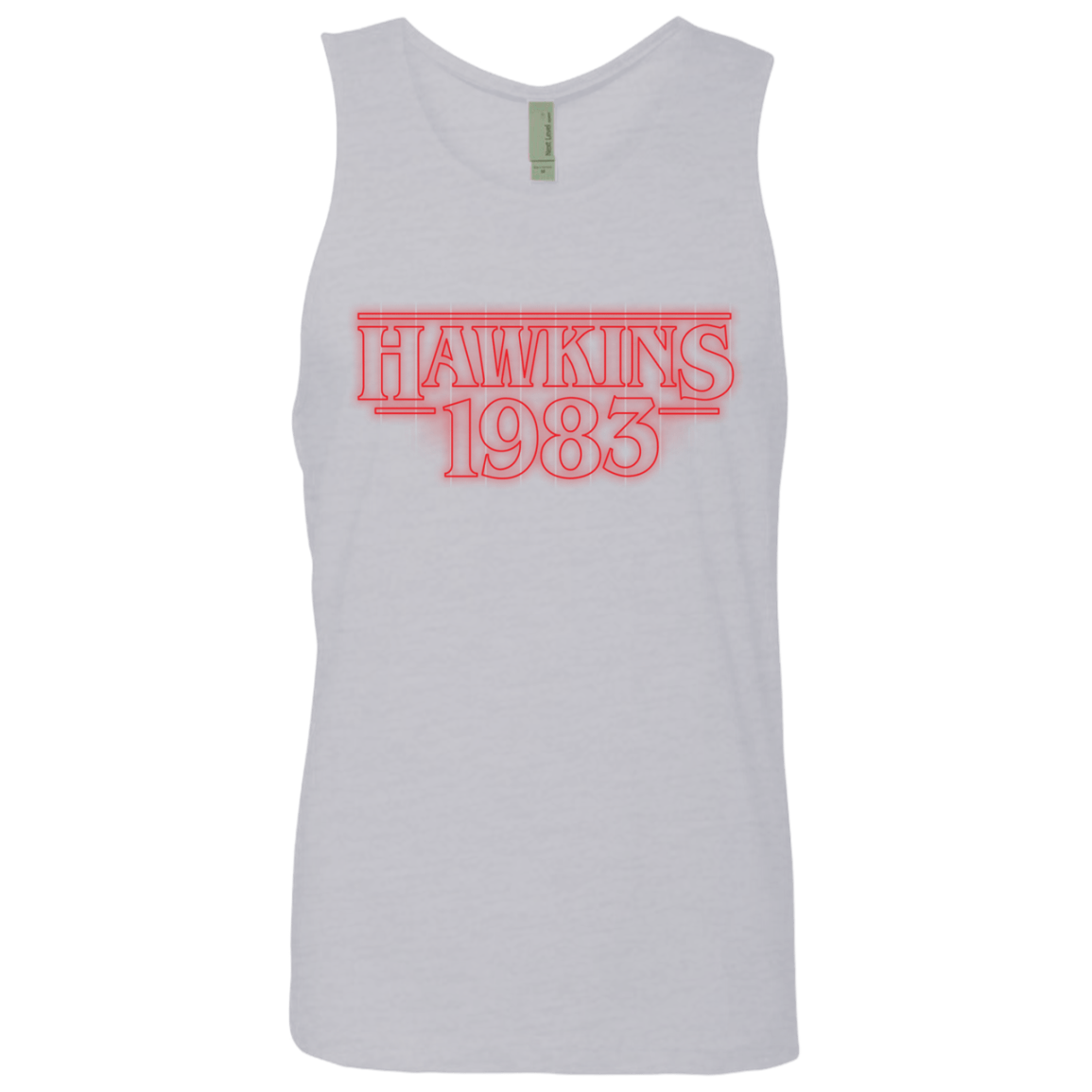 T-Shirts Heather Grey / Small Hawkins 83 Men's Premium Tank Top