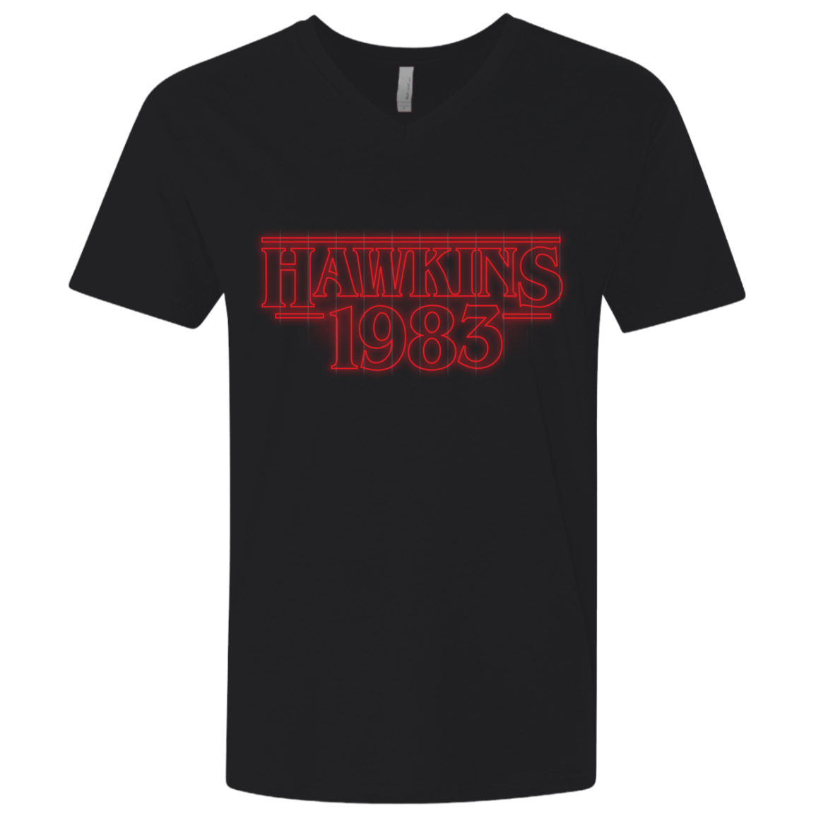 T-Shirts Black / X-Small Hawkins 83 Men's Premium V-Neck