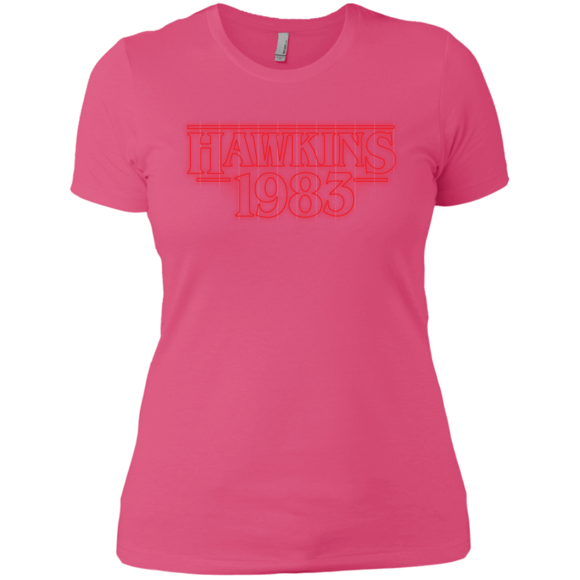 T-Shirts Hot Pink / X-Small Hawkins 83 Women's Premium T-Shirt