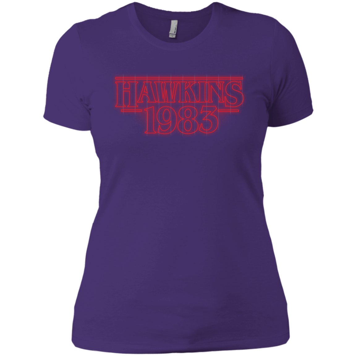 T-Shirts Purple / X-Small Hawkins 83 Women's Premium T-Shirt