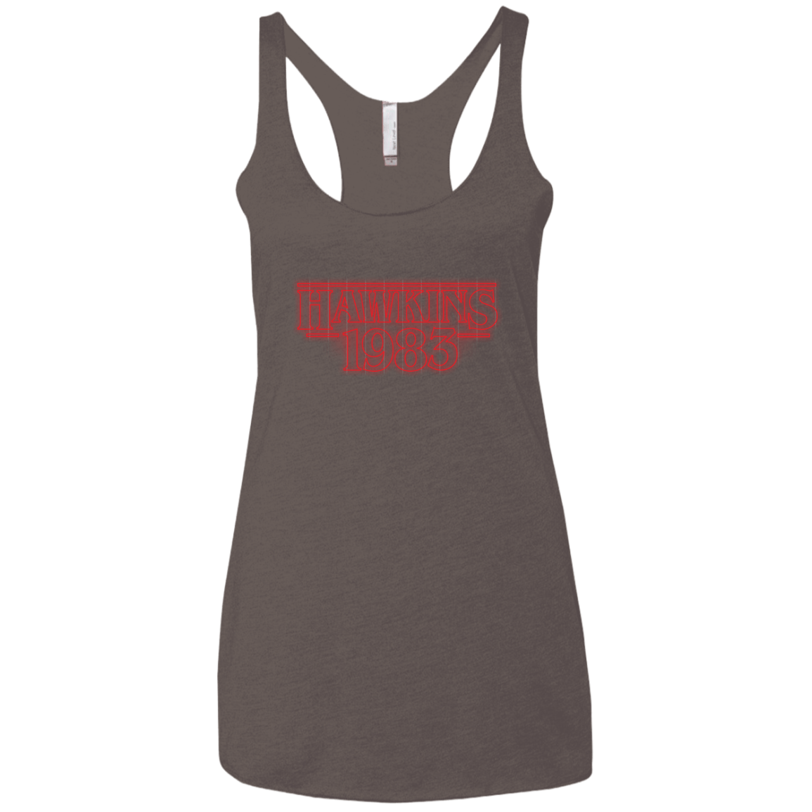 T-Shirts Macchiato / X-Small Hawkins 83 Women's Triblend Racerback Tank