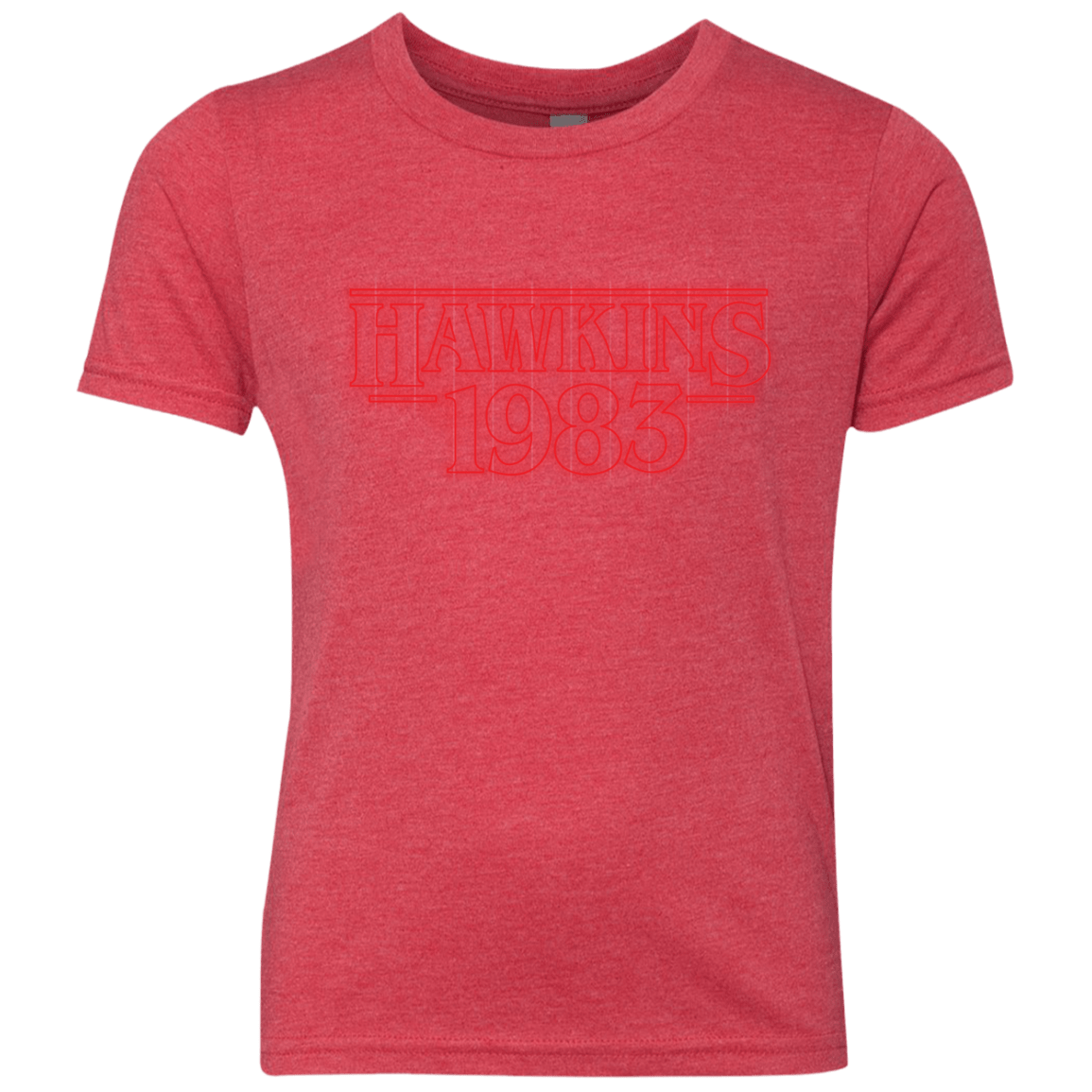 T-Shirts Vintage Red / YXS Hawkins 83 Youth Triblend T-Shirt