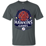 T-Shirts Dark Heather / Small Hawkins Games T-Shirt