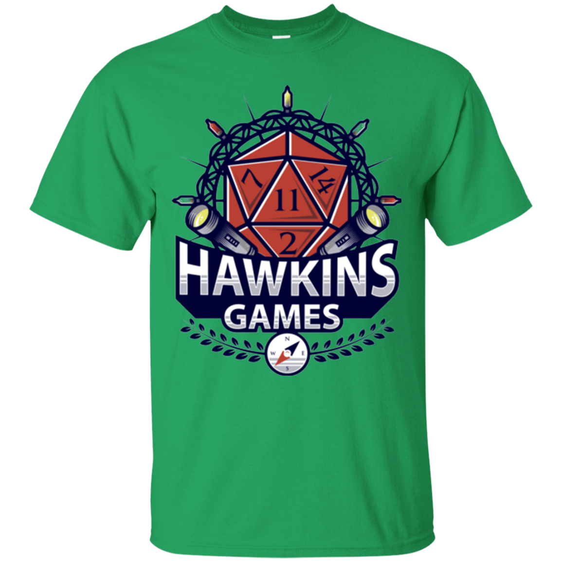 T-Shirts Irish Green / Small Hawkins Games T-Shirt