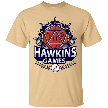 T-Shirts Vegas Gold / Small Hawkins Games T-Shirt