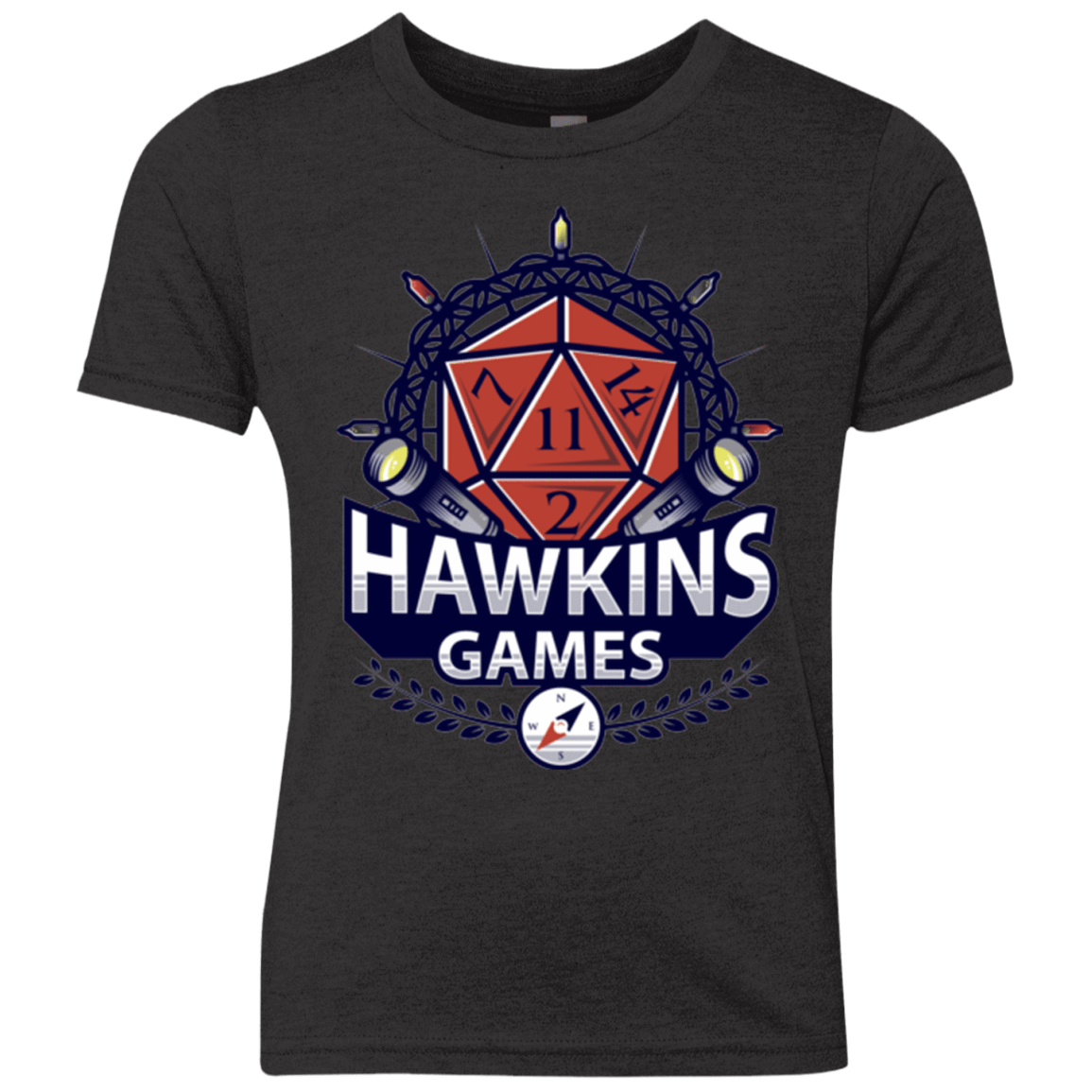 T-Shirts Vintage Black / YXS Hawkins Games Youth Triblend T-Shirt