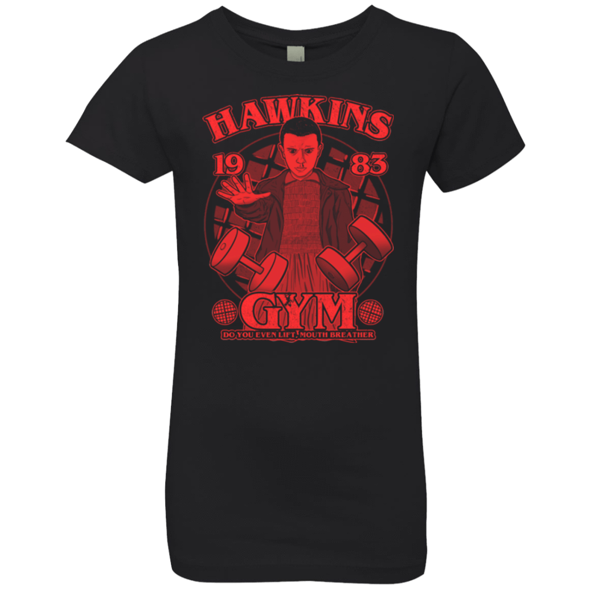 T-Shirts Black / YXS Hawkins Gym Girls Premium T-Shirt