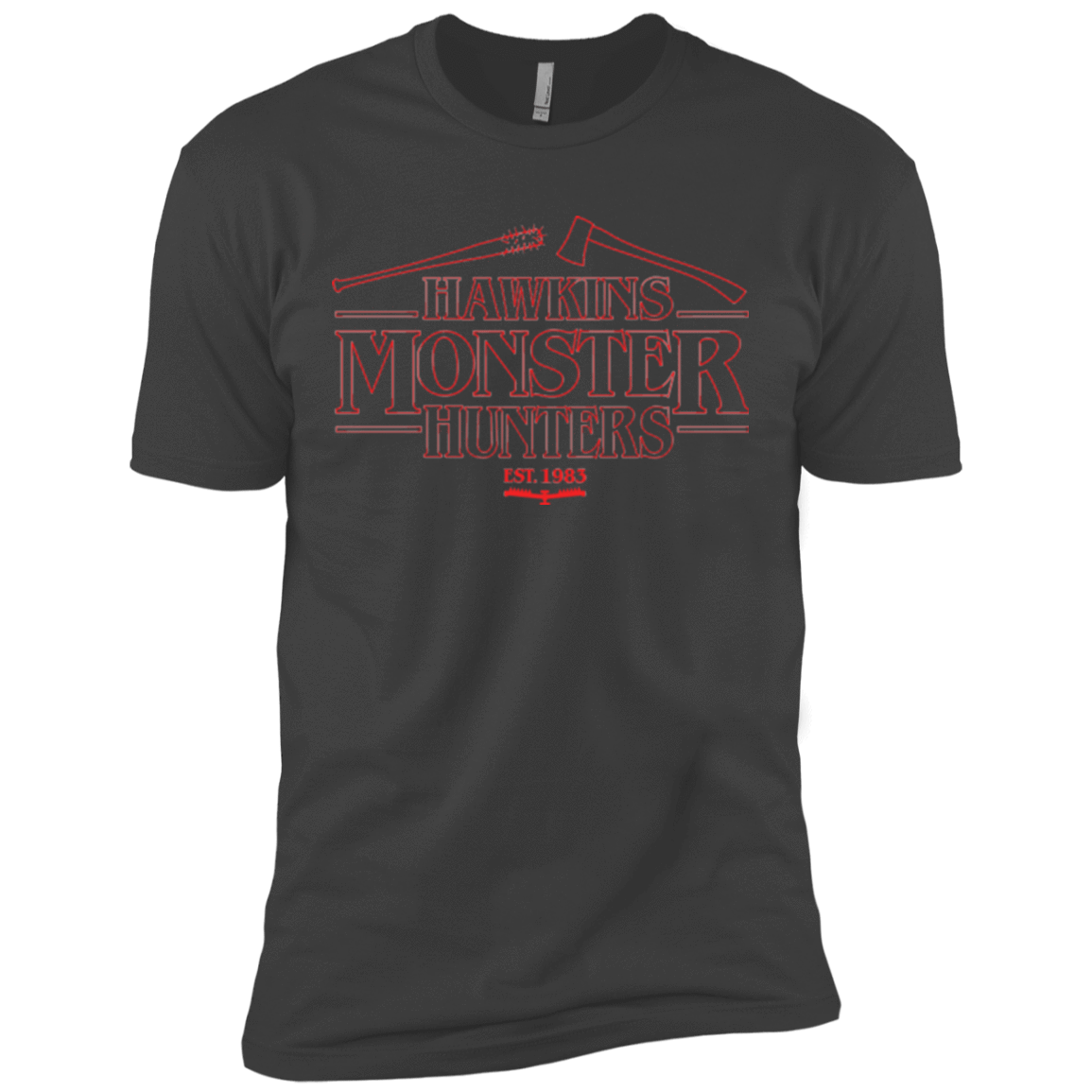 T-Shirts Heavy Metal / X-Small Hawkins Monster Hunters Men's Premium T-Shirt