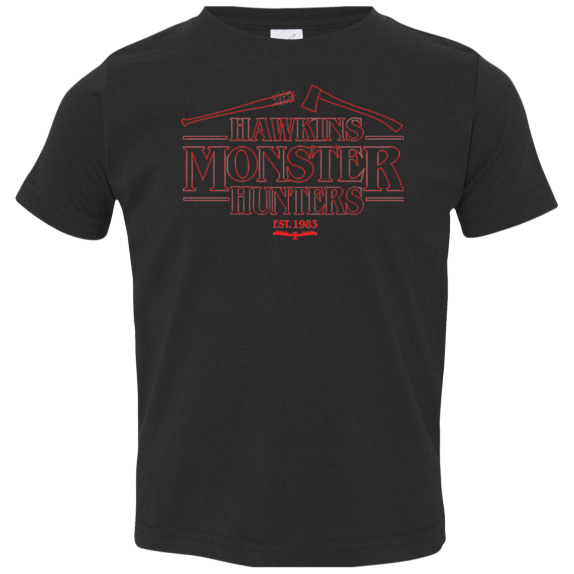 T-Shirts Black / 2T Hawkins Monster Hunters Toddler Premium T-Shirt