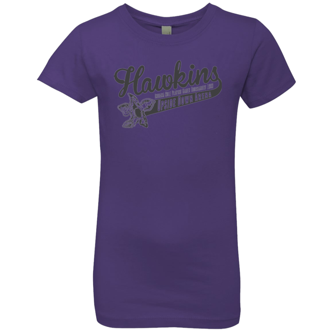T-Shirts Purple Rush / YXS Hawkins Role Playing Tournament Girls Premium T-Shirt