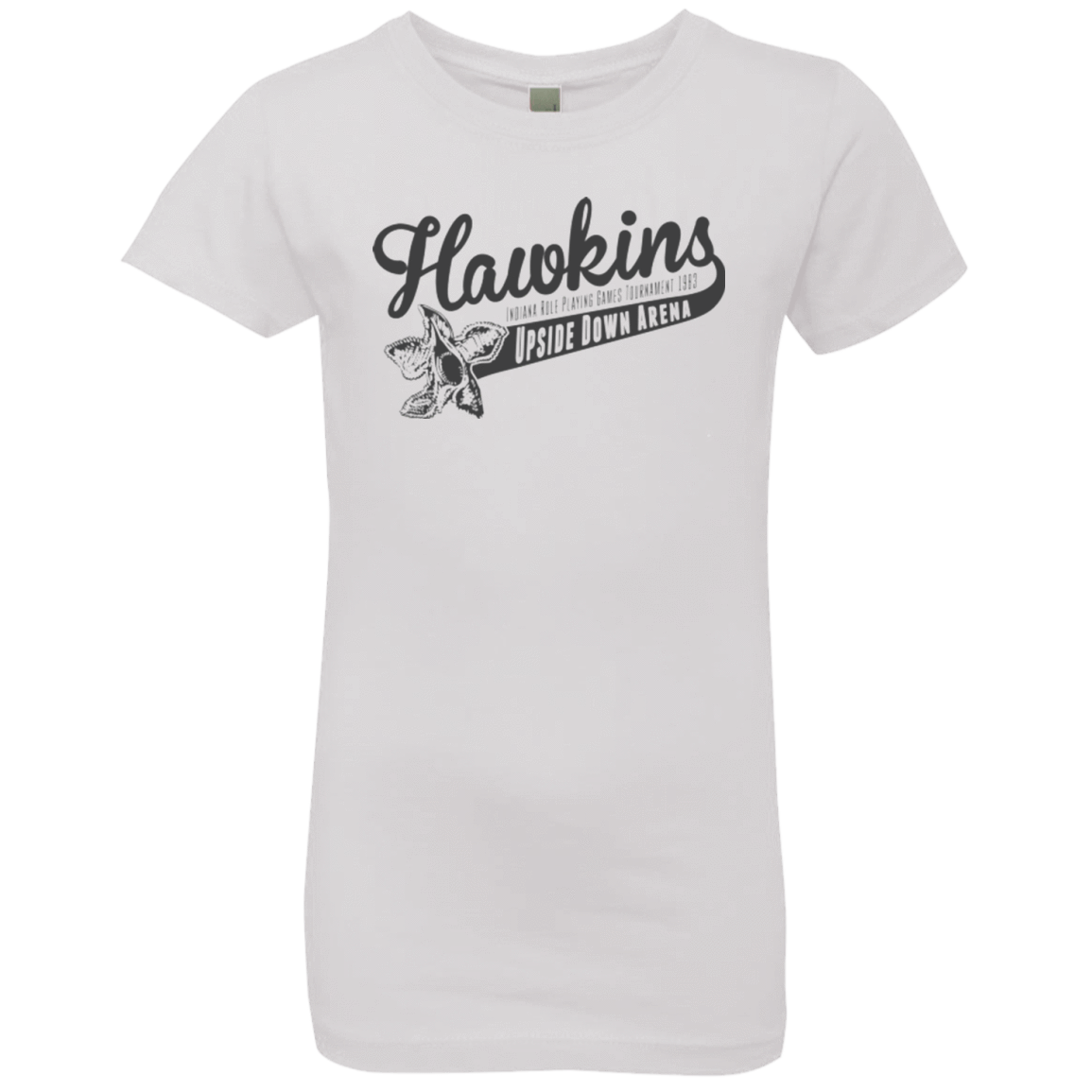 T-Shirts White / YXS Hawkins Role Playing Tournament Girls Premium T-Shirt