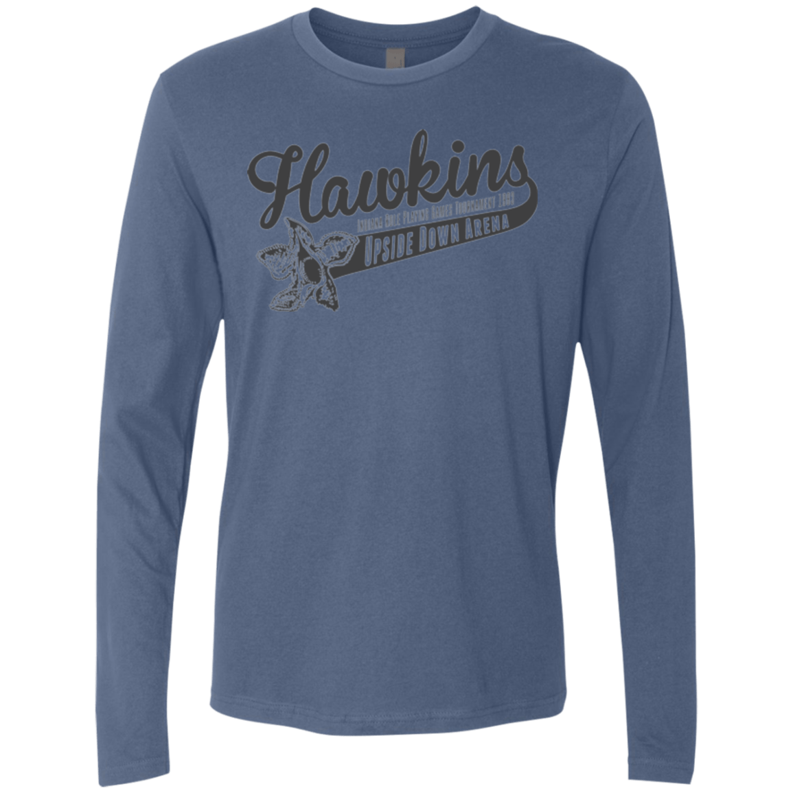 T-Shirts Indigo / Small Hawkins Role Playing Tournament Men's Premium Long Sleeve