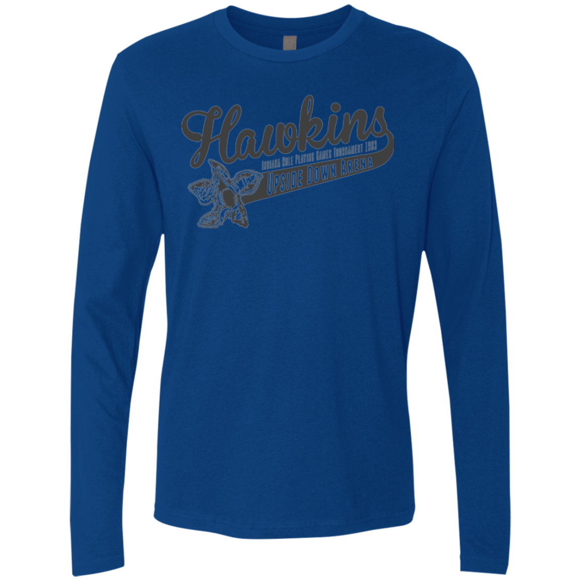 T-Shirts Royal / Small Hawkins Role Playing Tournament Men's Premium Long Sleeve