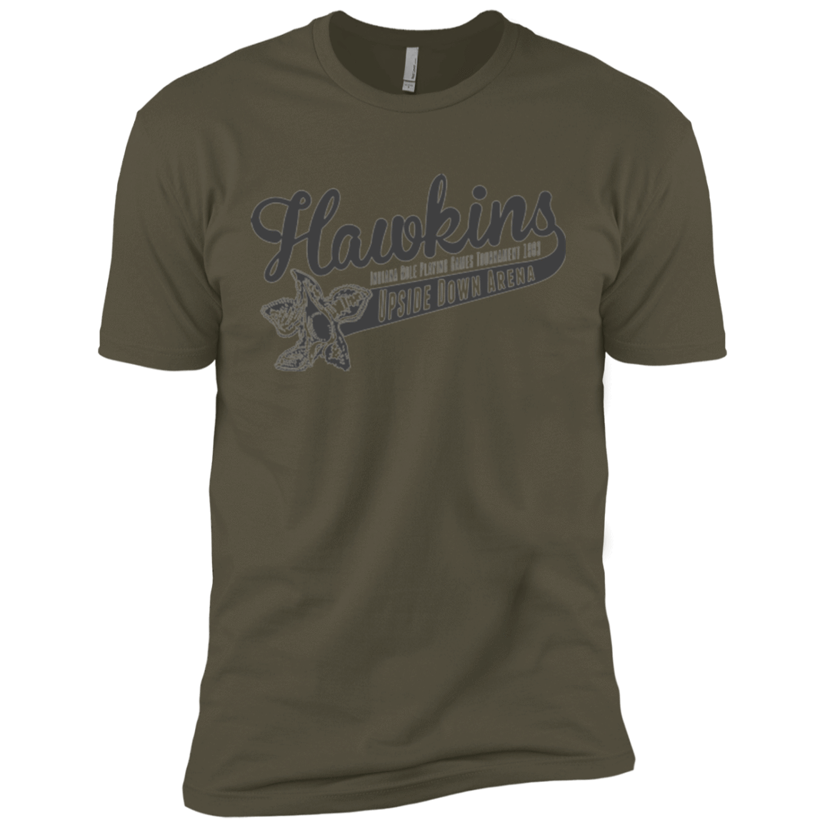 T-Shirts Military Green / X-Small Hawkins Role Playing Tournament Men's Premium T-Shirt