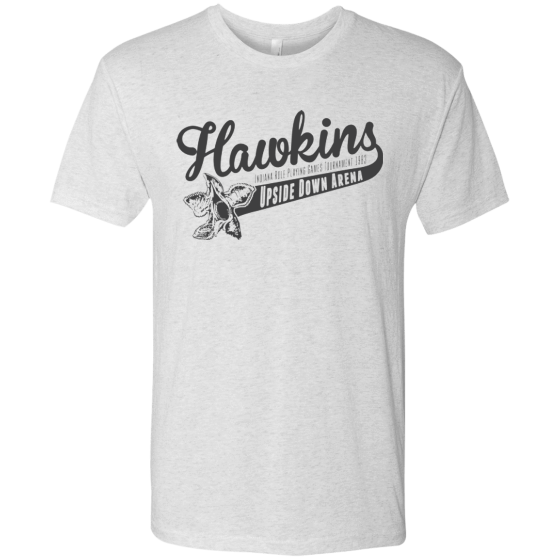 T-Shirts Heather White / Small Hawkins Role Playing Tournament Men's Triblend T-Shirt