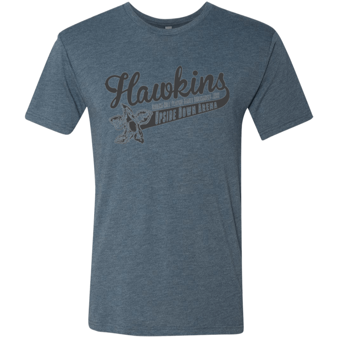 T-Shirts Indigo / Small Hawkins Role Playing Tournament Men's Triblend T-Shirt