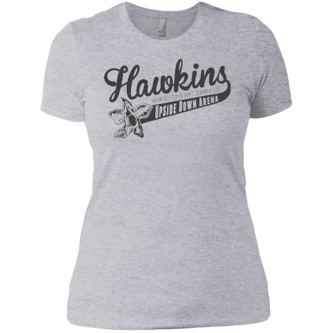 T-Shirts Heather Grey / X-Small Hawkins Role Playing Tournament Women's Premium T-Shirt