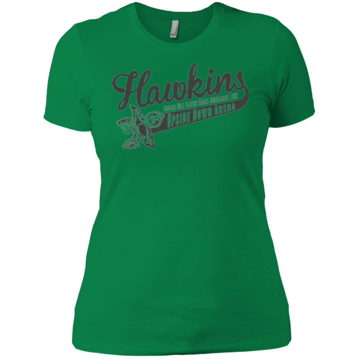 T-Shirts Kelly Green / X-Small Hawkins Role Playing Tournament Women's Premium T-Shirt