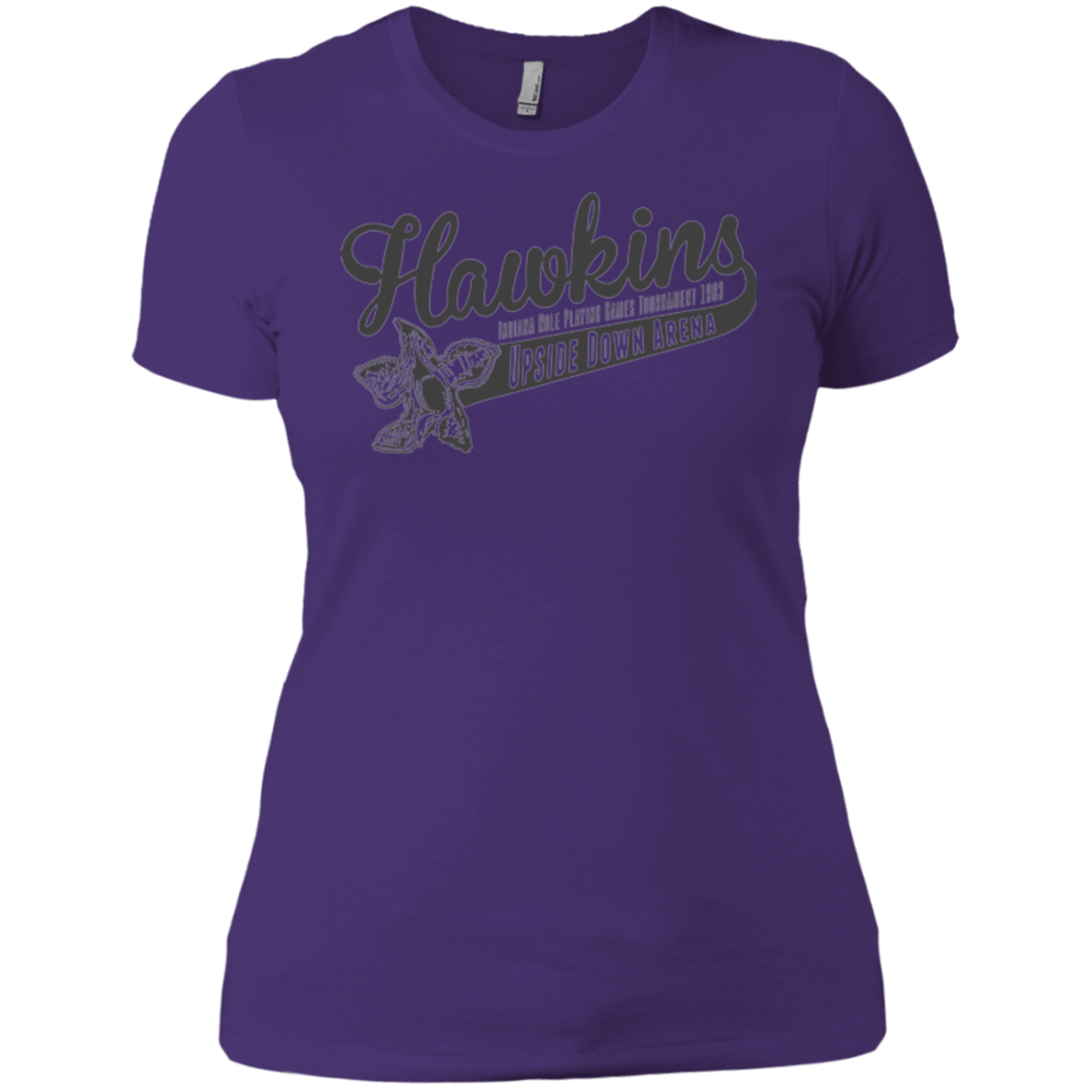 T-Shirts Purple / X-Small Hawkins Role Playing Tournament Women's Premium T-Shirt