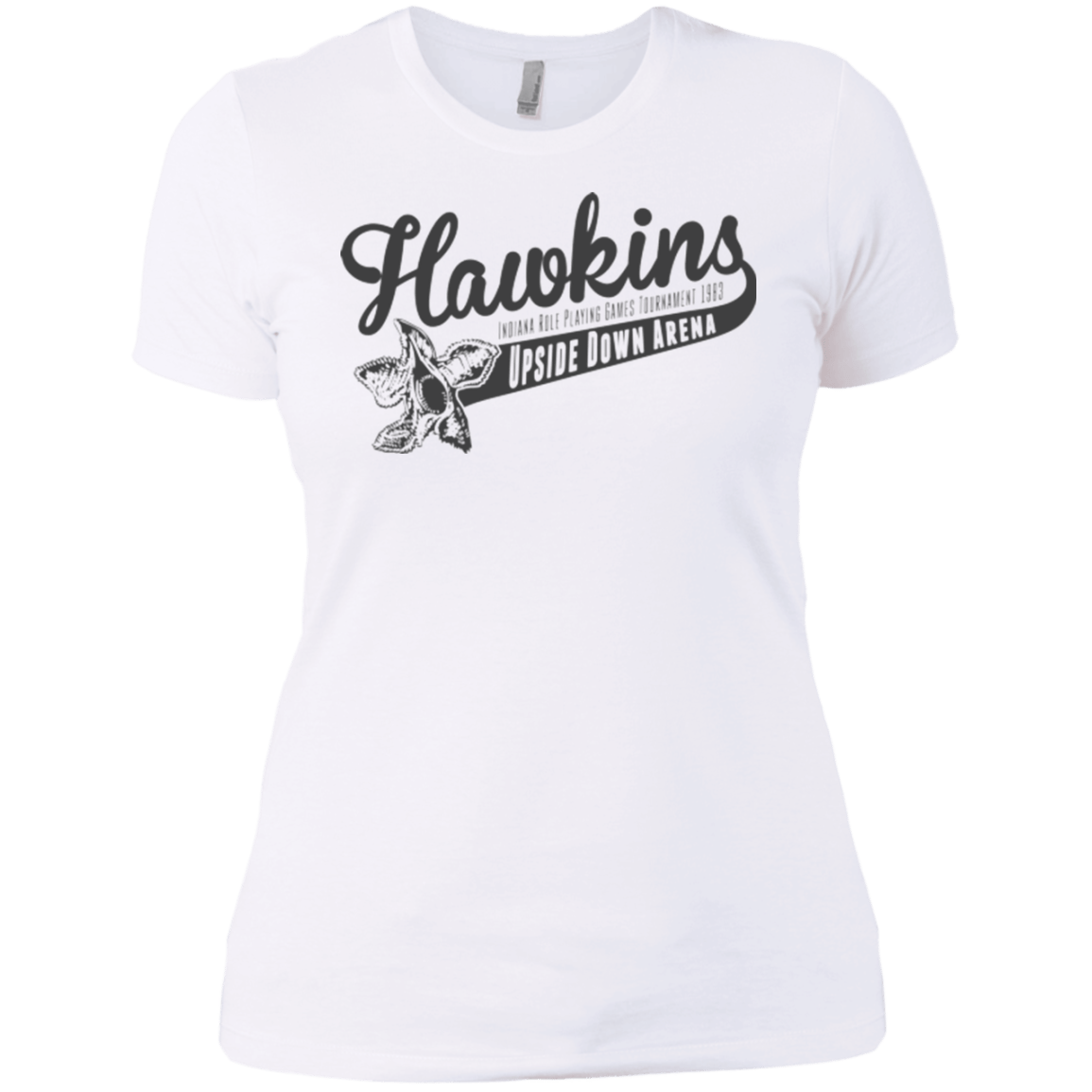 T-Shirts White / X-Small Hawkins Role Playing Tournament Women's Premium T-Shirt