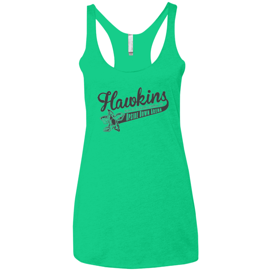 T-Shirts Envy / X-Small Hawkins Role Playing Tournament Women's Triblend Racerback Tank