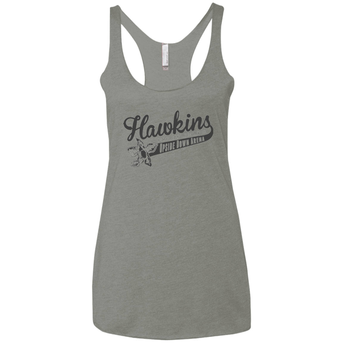T-Shirts Venetian Grey / X-Small Hawkins Role Playing Tournament Women's Triblend Racerback Tank