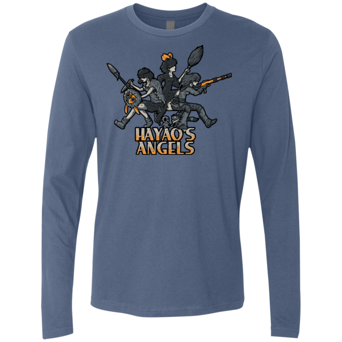T-Shirts Indigo / Small HAYAOS-ANGELS Men's Premium Long Sleeve