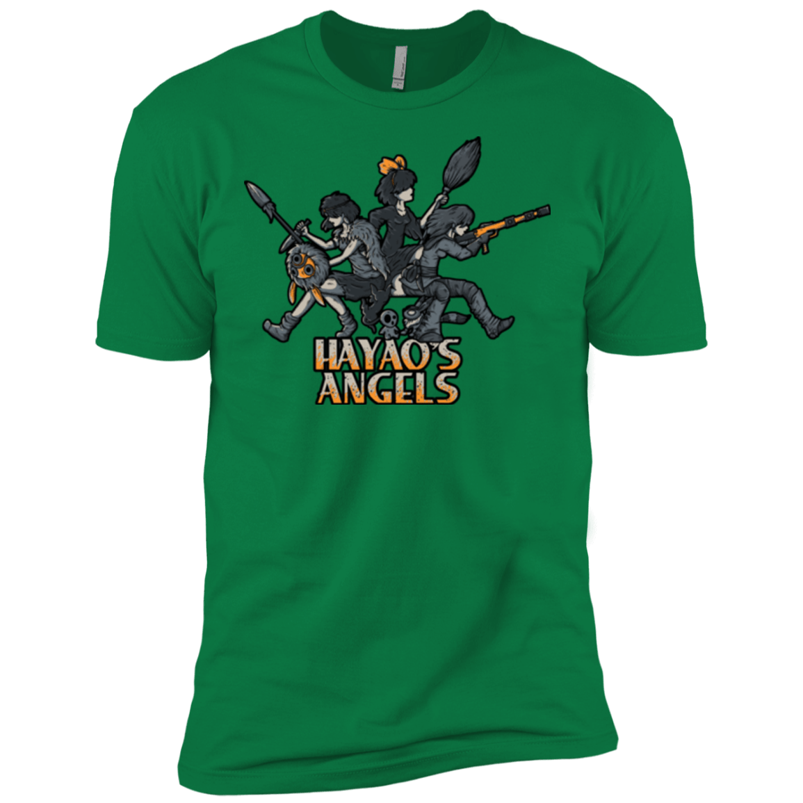 T-Shirts Kelly Green / X-Small HAYAOS-ANGELS Men's Premium T-Shirt