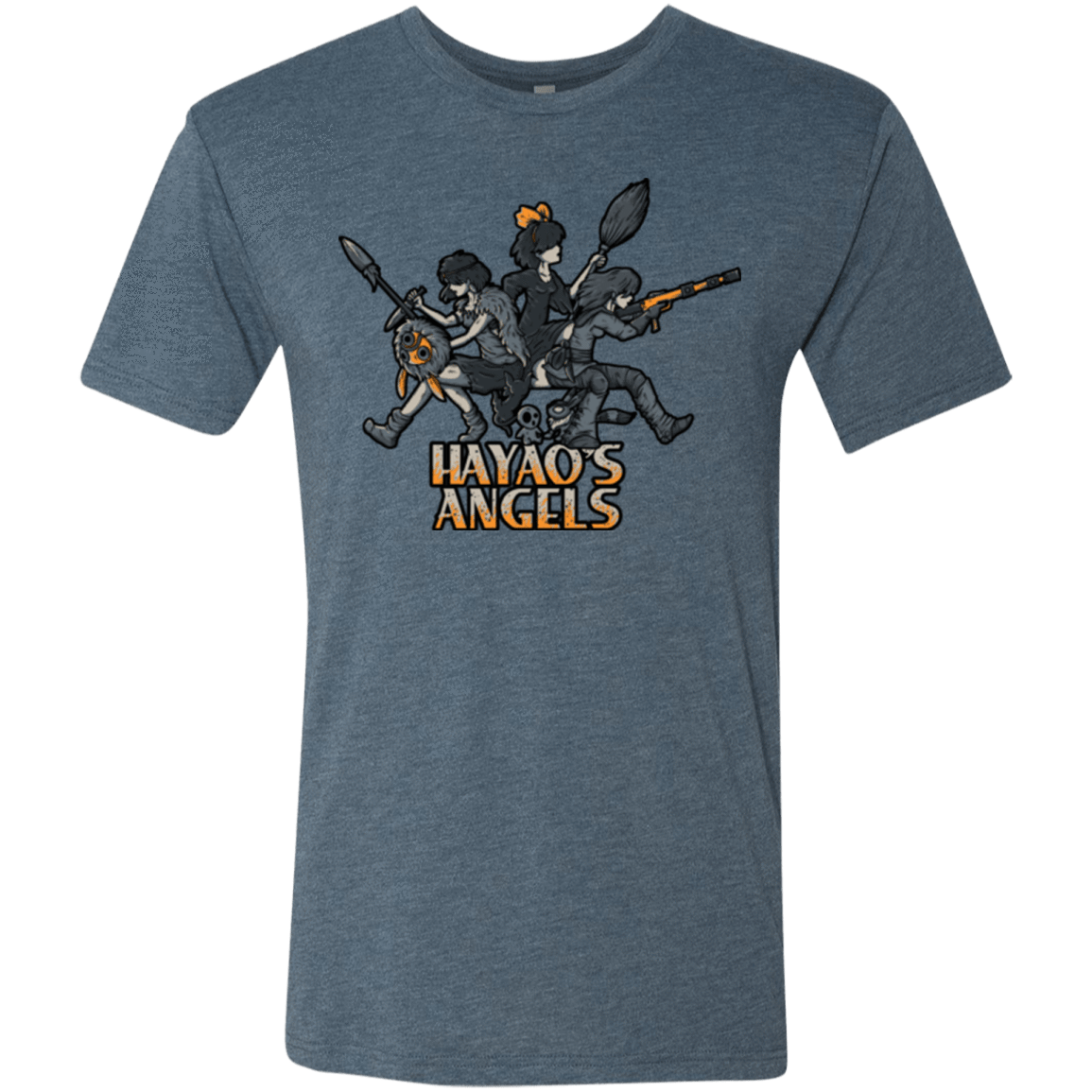 T-Shirts Indigo / Small HAYAOS-ANGELS Men's Triblend T-Shirt