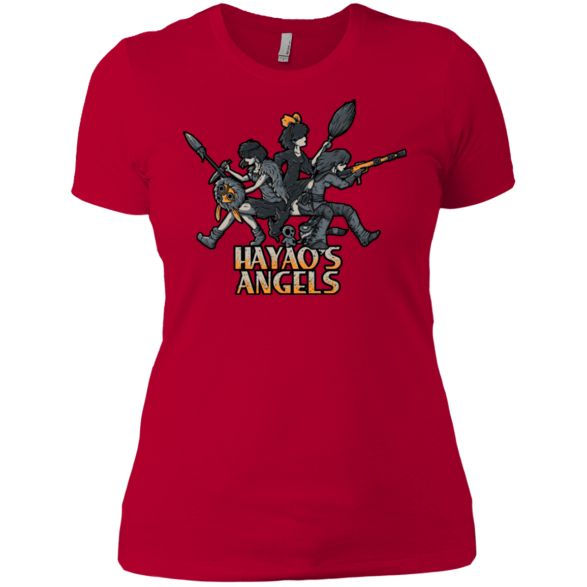 T-Shirts Red / X-Small HAYAOS-ANGELS Women's Premium T-Shirt