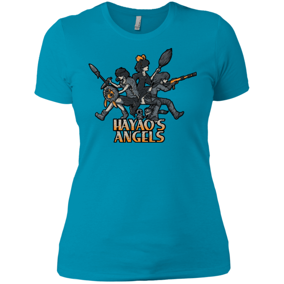 T-Shirts Turquoise / X-Small HAYAOS-ANGELS Women's Premium T-Shirt