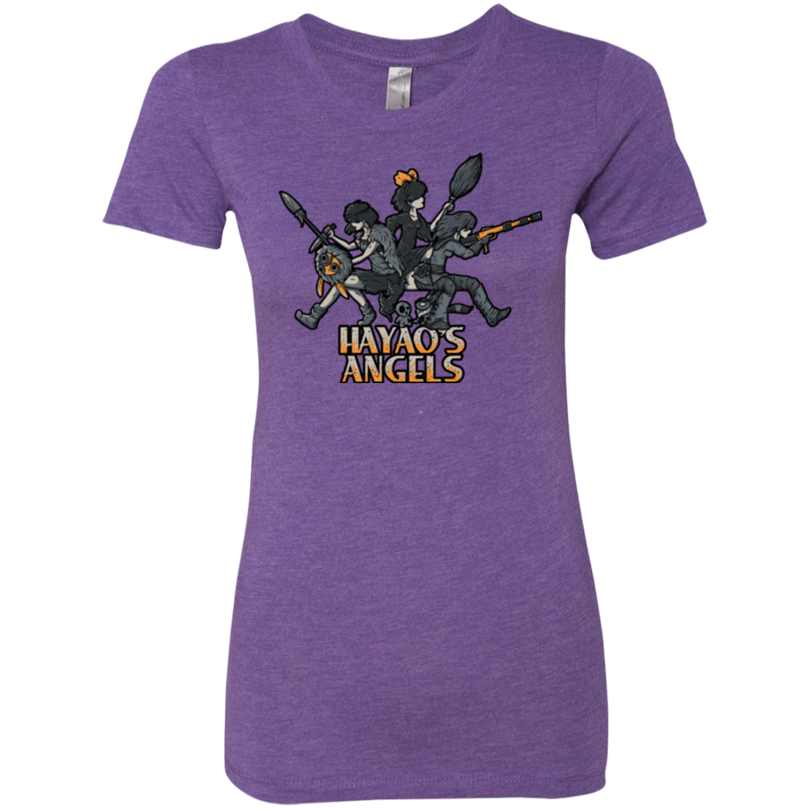 T-Shirts Purple Rush / Small HAYAOS-ANGELS Women's Triblend T-Shirt