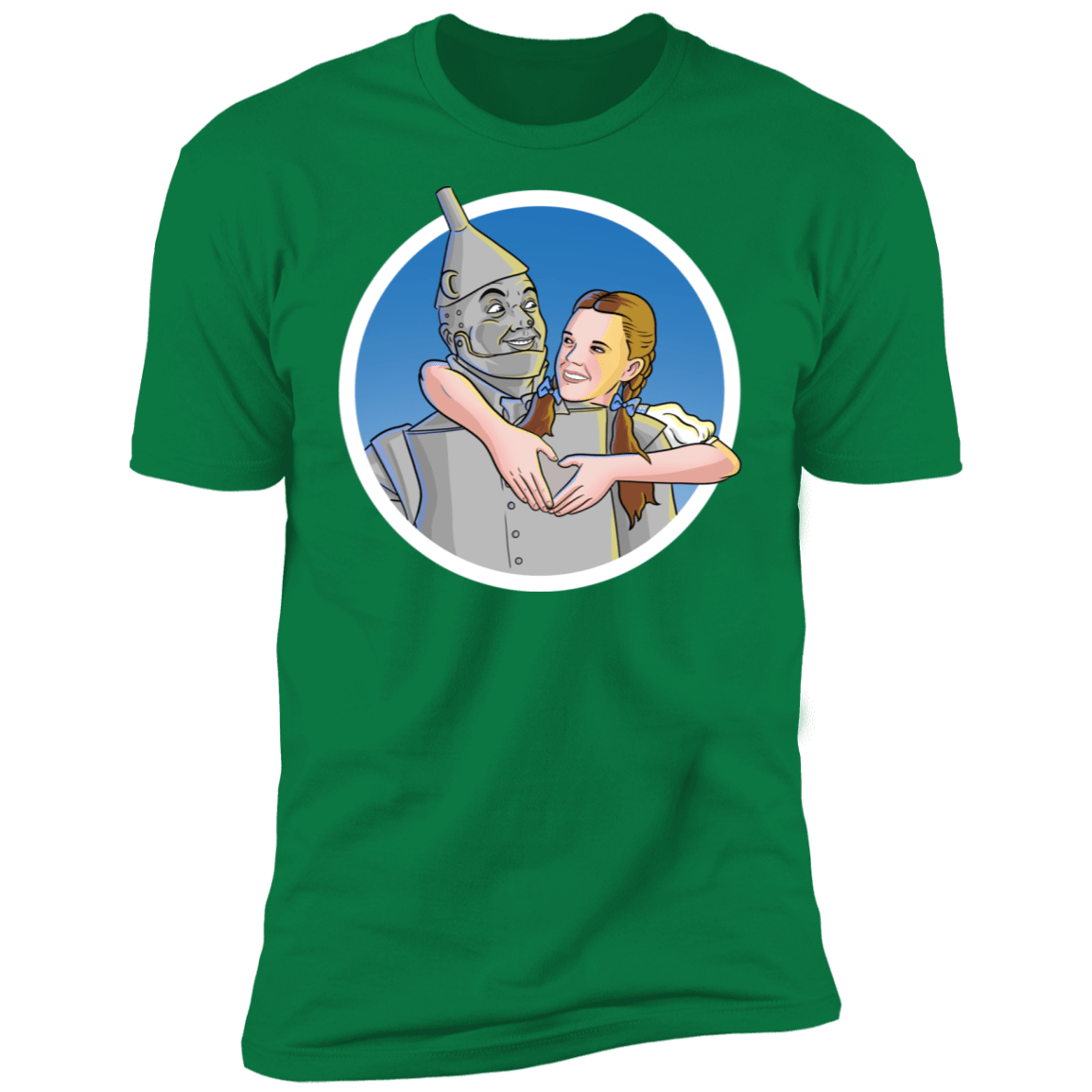 T-Shirts Kelly Green / S He Has A Heart Men's Premium T-Shirt