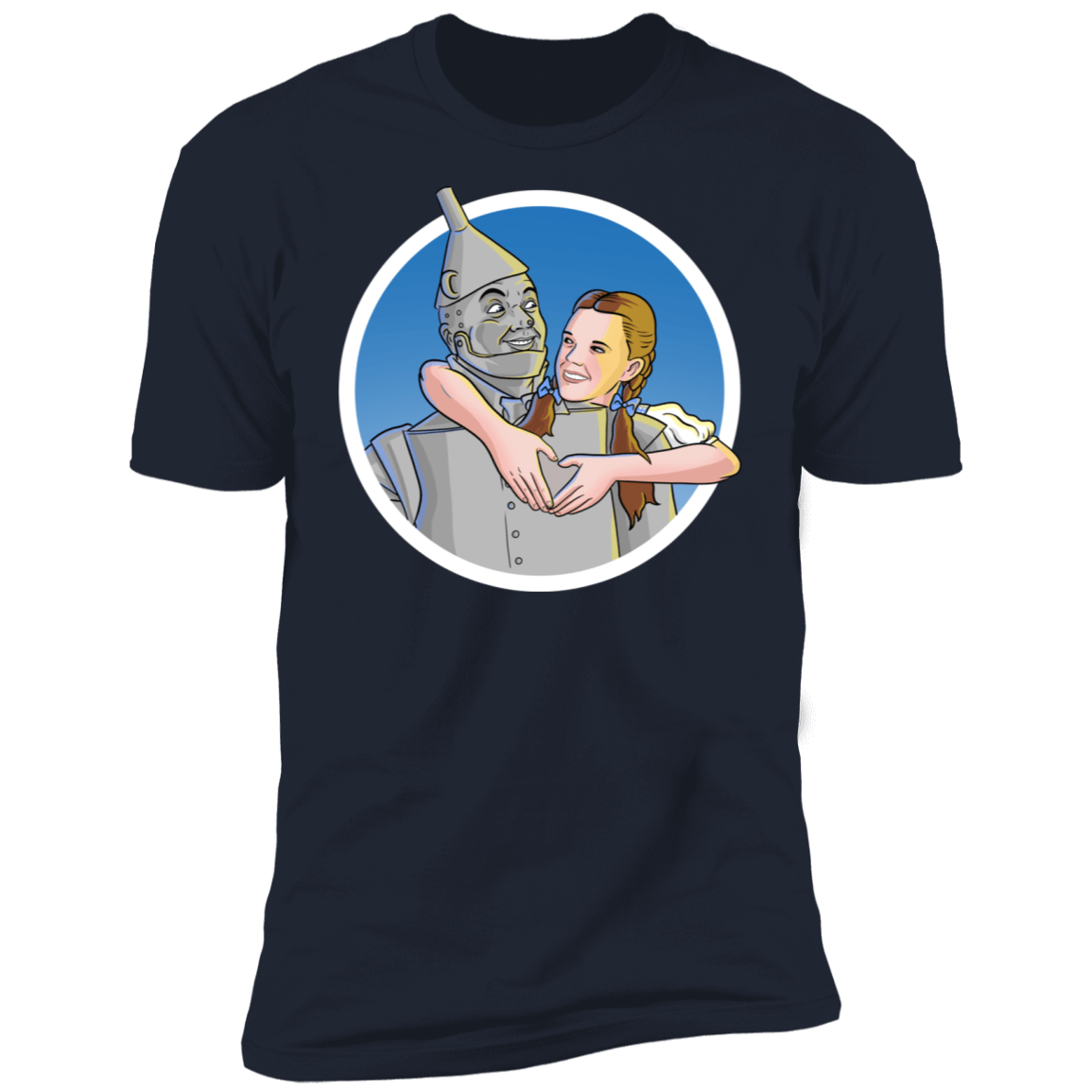 T-Shirts Midnight Navy / S He Has A Heart Men's Premium T-Shirt